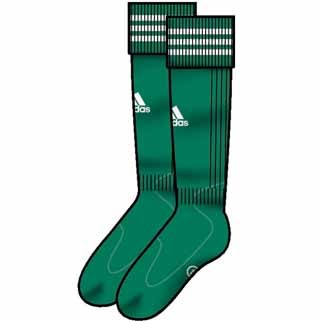 adidas Sockenstutzen ADISOCK - twillight green/white|43-45