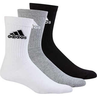 adidas Socken ADICREW 3PP - white/grey/black|39-42