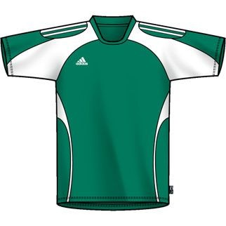 adidas Trikot TOQUE - twillight green/white|XXL|Langarm