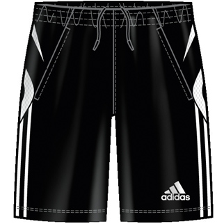 adidas Trainingshort TIRO - black/white|4