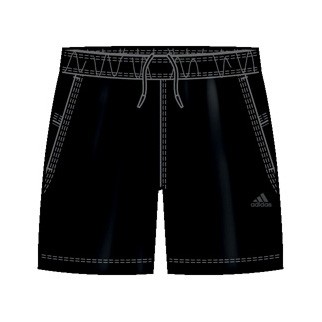 adidas Herren-Short M RESPONSE COURT CLASSIC ESX SHORT (black) - XL