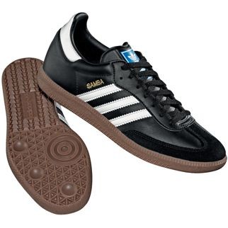 adidas Hallenfuballschuh SAMBA (Originals Kollektion) - black/white|47 1/3