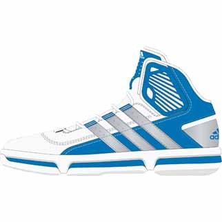 adidas Basketballschuh MYSTIFY SYNTHETIC (1) (running white/sharp blue/electricity) - 40