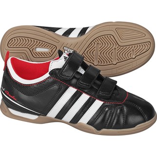 adidas Kinder-Fuballschuh ADIQUESTRA IV IN J H&L (black/white/light scarlet) - 30