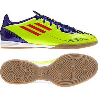 adidas Fuballschuh F10 IN (electricity/infrared/anodiz. sharp purple) - 42
