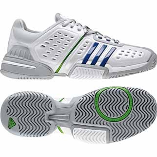 adidas Herren-Tennisschuh BARRICADE 6.0 (running white/collegiate royal/light onix) - 46 2/3