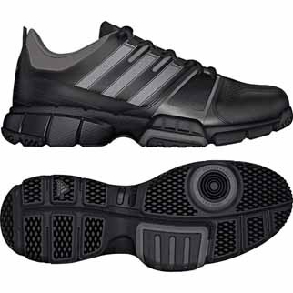 adidas Herren-Fitnessschuh BELUSIK TRAINER (black/sharp grey/neo iron met.) - 43 1/3