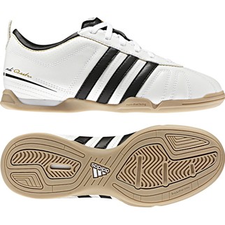 adidas Kinder-Fuballschuh ADIQUESTRA IV IN J (zero met./black/matte gold) - 36 2/3