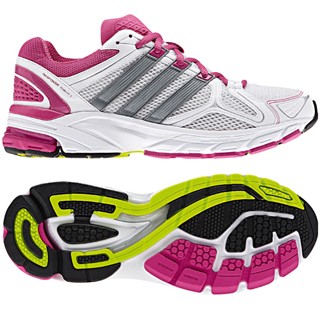 adidas Damen-Laufschuh RESPONSE STABILITY 3 W (running white/intense pink/metallic silver) - 43 1/3