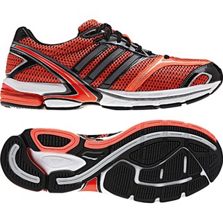 adidas Herren-Laufschuh ADIZERO TEMPO 4 M (infrared/metallic silver/black) - 45 1/3