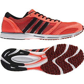 adidas Herren-Laufschuh ADIZERO PRO 4 (infrared/neo silver met./black) - 41 1/3