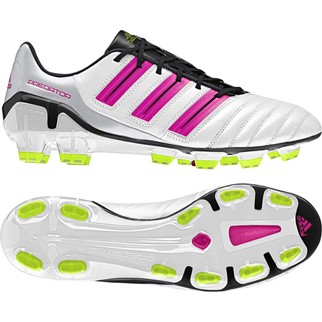 adidas Damen-Fuballschuh ADIPOWER PREDATOR TRX FG W - running white/intense pink|39 1/3