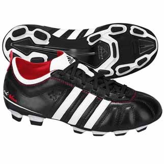 adidas Kinder-Fuballschuh ADINOVA IV TRX FG J (black/white/light scarlet) - 32