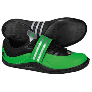 adidas Spikes ADIZERO DISCUS/HAMMER - intense green/intense green/black|47 1/3