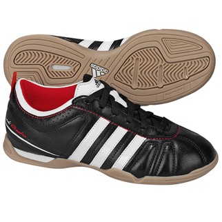 adidas Kinder-Fuballschuh ADIQUESTRA IV IN J (black/white/light scarlet) - 32
