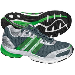 adidas Herren-Laufschuh ADISTAR SOLUTION M - anthrazit/green|46