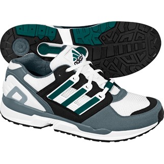 adidas Herren-Laufschuh EQT SUPPORT RUNNING (running white/ferro green/lead) - 39 1/3