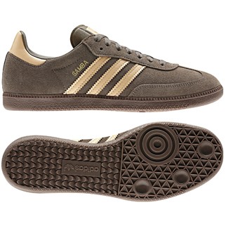 adidas Freizeitschuh SAMBA (Originals Kollektion) - grey blend/matte gold|48