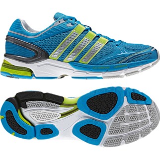 adidas Herren-Laufschuh SUPERNOVA SEQUENCE 4 (sharp blue /neo silver met./slime) - 42