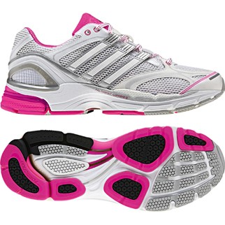 adidas Damen-Laufschuh SNOVA SEQUENCE 4 W (running white/running white/intense pink) - 40 2/3