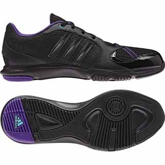 adidas Damen-Fitnessschuh CORE 50 (black/black/sharp purple) - 36
