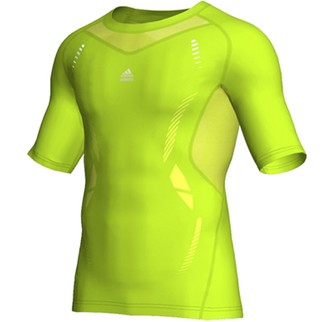 adidas Unterziehhemd TECHFIT PREPARATION (slime) - XXL