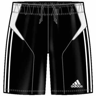 adidas Short CAMPEON 11 - black/white|L