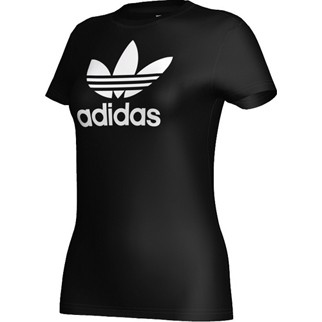 adidas Damen-Shirt TREFOIL (Originals-Kollektion) - black/running white|36