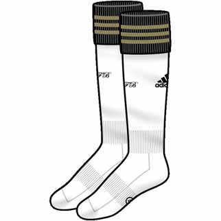 adidas Socks DFB HOME SOCKS (white/black) - 43-45