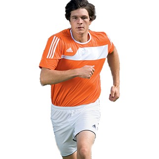 adidas Trikot AUTHENO - orange/white|XS|Kurzarm