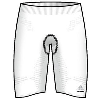 adidas Unterziehhose TECHFIT PREPARATION - white|XL