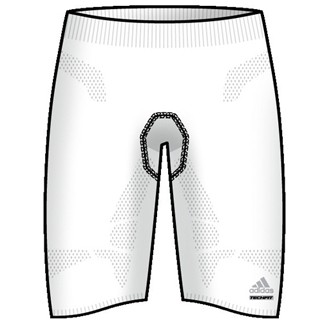 adidas Unterziehhose TECHFIT PREPARATION - white|L