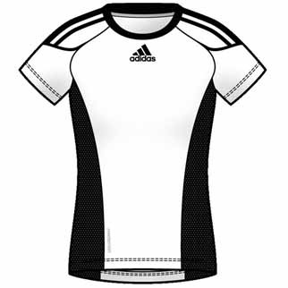 adidas Trikot TEAM II W - white/black|44
