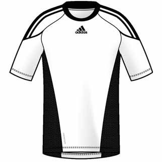 adidas Trikot TEAM II - white/black|XL