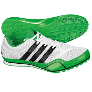 adidas Spike TECHSTAR ALLROUND 2 (running white/black/intense green) - 36