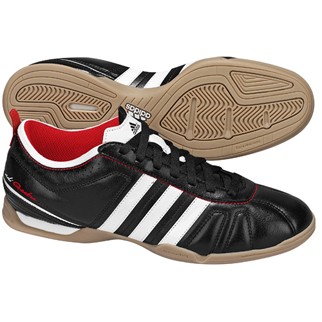 adidas Fuballschuh ADIQUESTRA IV IN (black/white/light scarlet) - 39 1/3