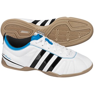 adidas Fuballschuh ADIQUESTRA IV IN (white/black/fresh splash) - 41 1/3