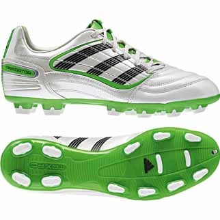 adidas Fuballschuh PREDATOR ABSOLADO_X TRX FG (running white/maccaw green) - 40 2/3