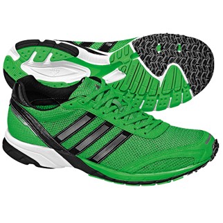 adidas Herren-Laufschuh ADIZERO ADIOS - green/black|38 2/3