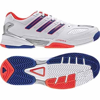 adidas Herren-Tennisschuh RESPONSE COURT (running white/collegiate royal/infrared) - 50