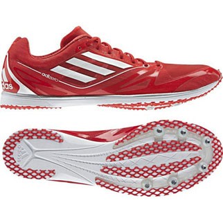 adidas Spike ADIZERO CADENCE 2 (high energy/metallic silver/zero met.) - 41 1/3