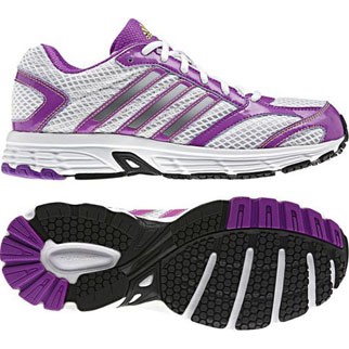 adidas Damen-Laufschuh VANQUISH 5 W (running white/intense pink/ultra purple) - 44 2/3