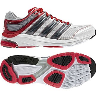 adidas Herren-Laufschuh RESPONSE STABILITY 4 M (running white/light scarlet/dark onix) - 40
