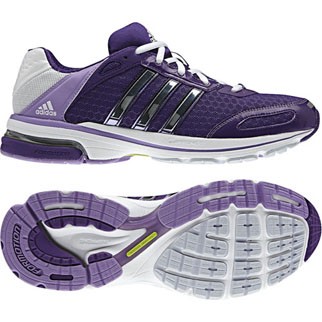 adidas Damen-Laufschuh SUPERNOVA GLIDE 4 W (power purple/super purple/metallic silver) - 39 1/3