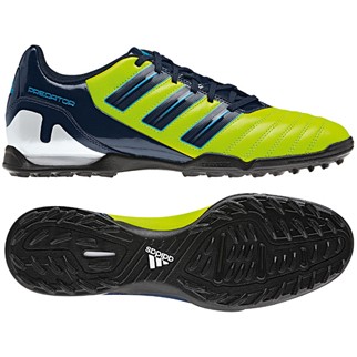 adidas Fuballschuh PREDITO TRX TF (slime/pred sharp blue met./dark indigo) - 42 2/3