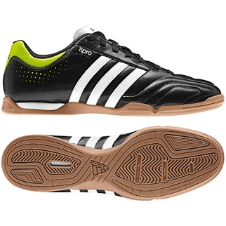 adidas Fuballschuh 11QUESTRA IN (black/slime/white) - 48