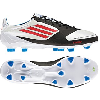 adidas Fuballschuh F50 ADIZERO TRX FG (lightning white/black/core energy) - 40 2/3