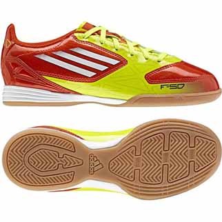 adidas Kinder-Fuballschuh F10 IN J (high energy/electricity/white) - 34