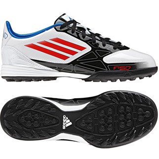 adidas Kinder-Fuballschuh F10 TRX TF J (lightning white/black/core energy) - 37 1/3