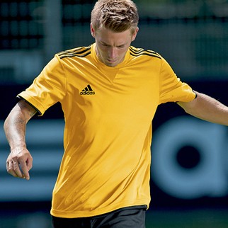 adidas Training Jersey CORE 11 - sunshine/black|164